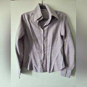 Kuhl Gray Fitted Button Down Dress Shirt